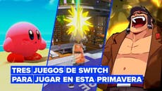 Los tres videojuegos de Nintendo Switch que llegan en marzo