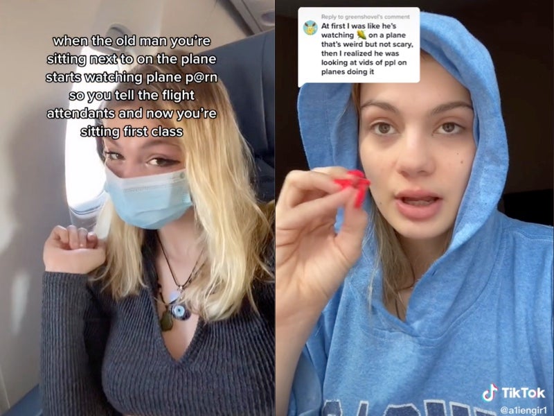 Joven recuerda el miedo luego de que el hombre a su lado en el avión buscara pornografía de “sexo en el avión”