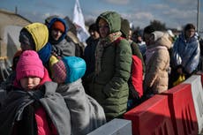 Los refugiados que huyen de Ucrania podrían alcanzar los cuatro millones en los “próximos días”
