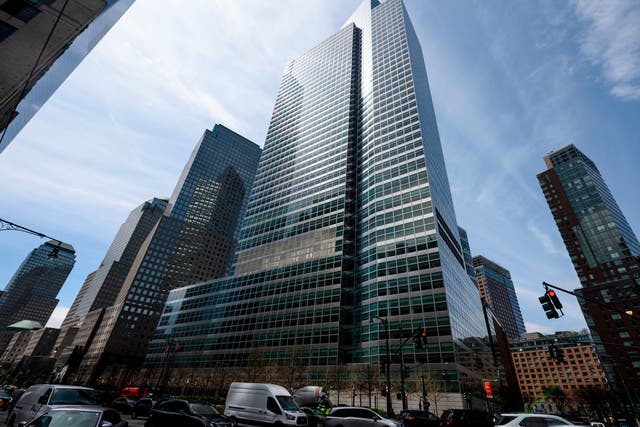 La sede de Goldman Sachs se muestra el 17 de abril de 2019 en la ciudad de Nueva York.