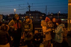 Refugiados cuentan desgarradores relatos al huir de Ucrania