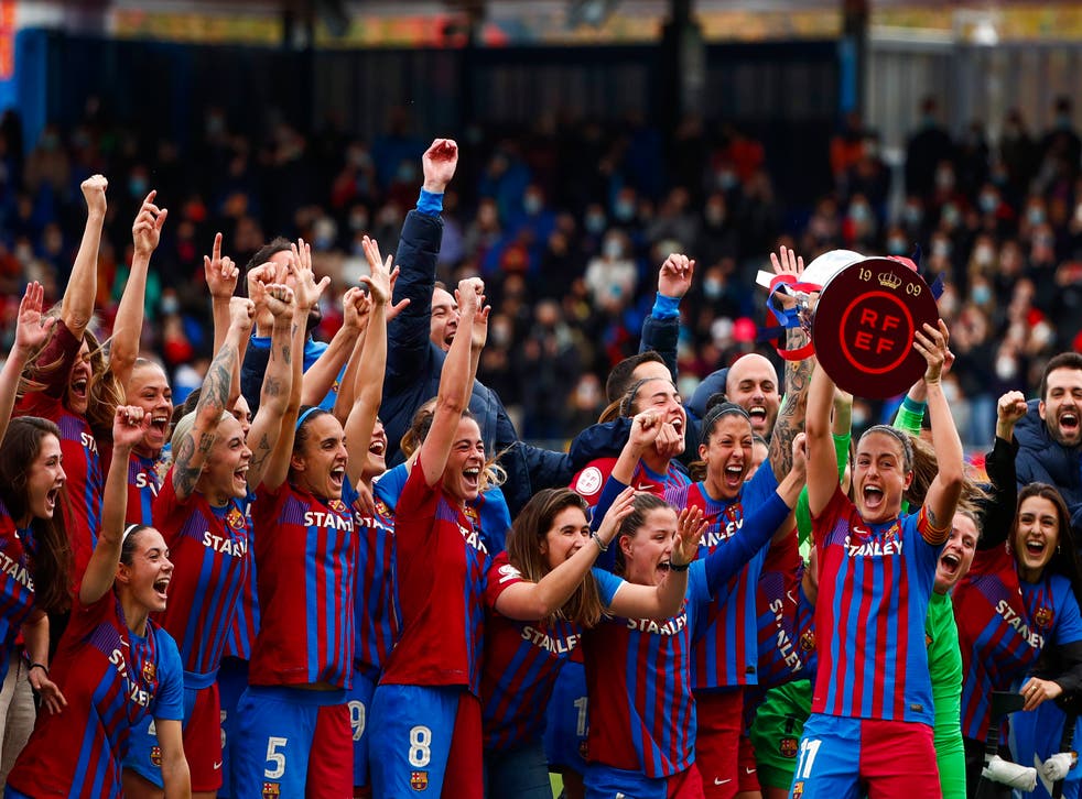 El Barça femenino al Madrid, repiten como campeonas | Independent