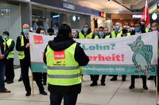 Cancelan vuelos por una huelga en aeropuertos alemanes