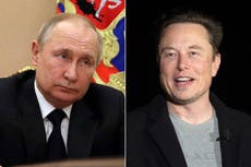Elon Musk desafía a Vladimir Putin a una pelea por Ucrania