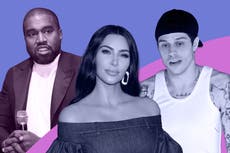 La “selfi filtrada” de Pete Davidson a Kanye West muestra que el triángulo amoroso llegó demasiado lejos