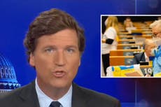 Tucker Carlson reniega nuevamente del apoyo a Ucrania y lo califica como “excesivo”