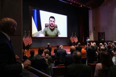 Volodymyr Zelensky hace un llamado urgente al Congreso para implementar zona de exclusión aérea