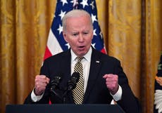 Biden llama a Putin un “criminal de guerra” por la invasión a Ucrania