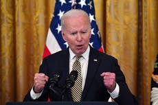 Biden llama a Putin un “criminal de guerra” por la invasión a Ucrania
