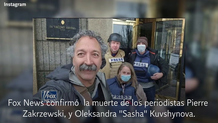 Fox News confirmó la muerte de dos periodistas de su equipo en Ucrania