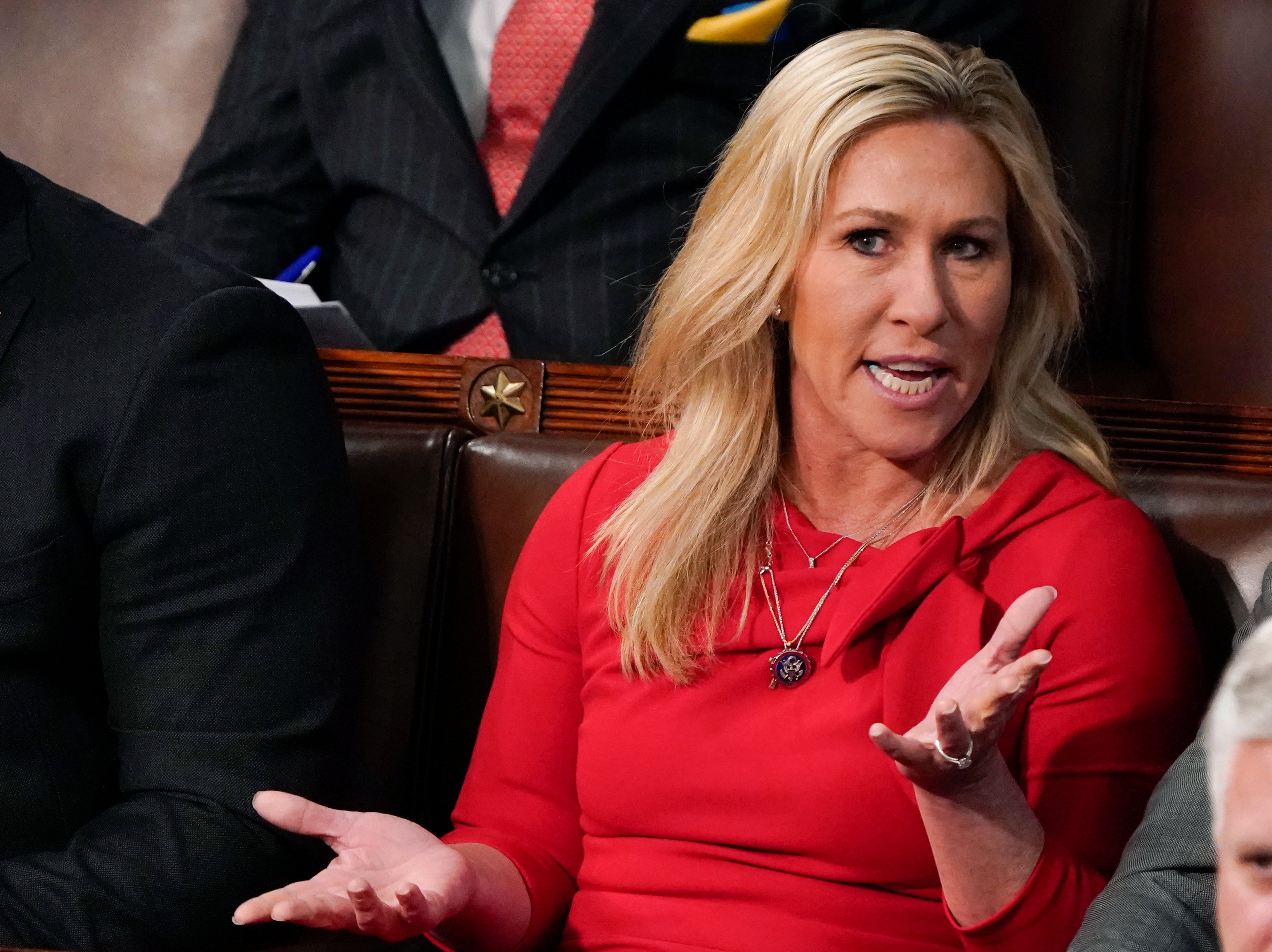 Marjorie Taylor Greene aplaude la “respuesta de macho alfa” de Will Smith tras la bofetada a Chris Rock