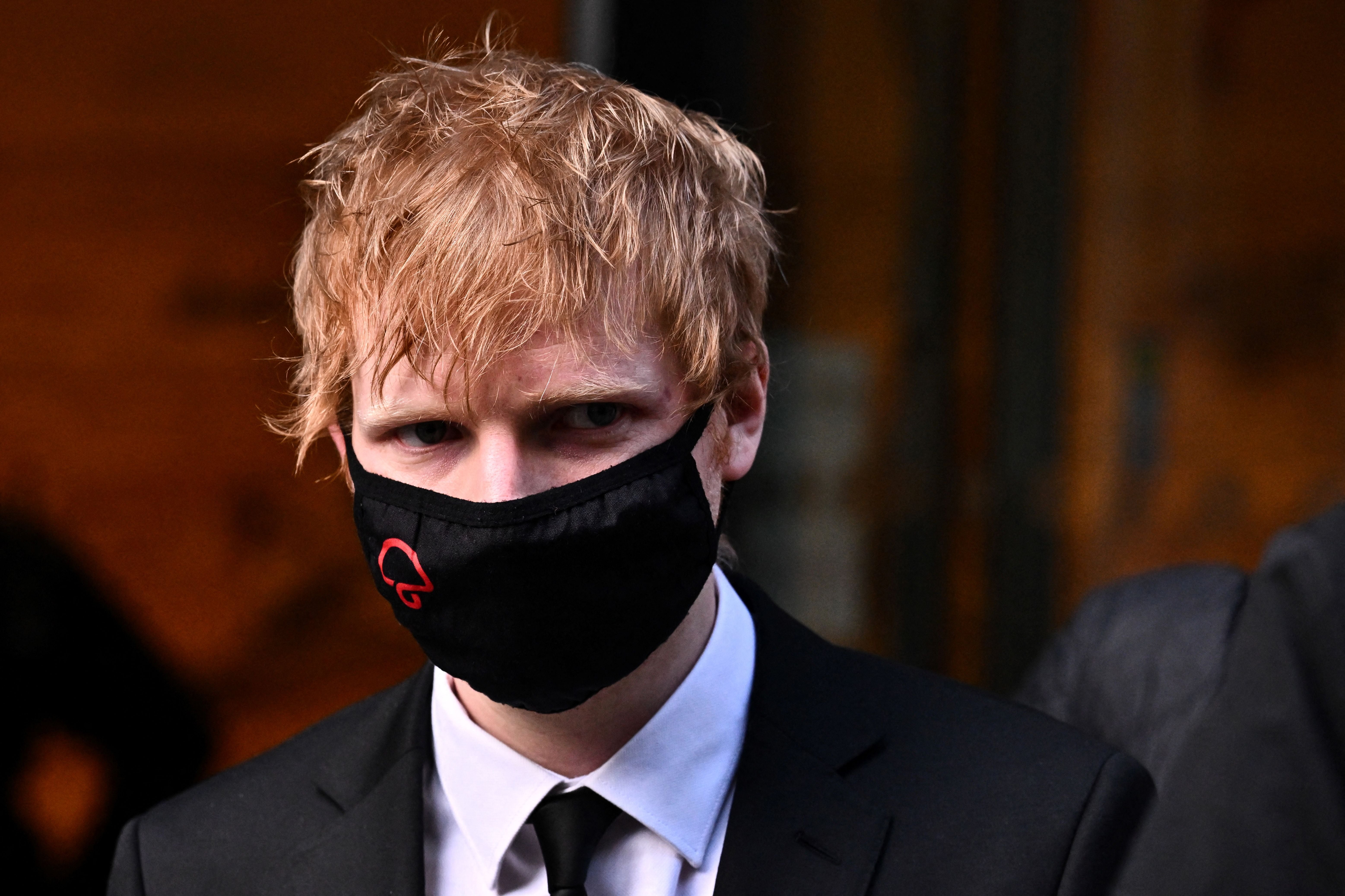 Sheeran comparece ante el tribunal el 8 de marzo