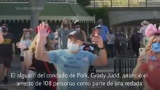 Empleados de Disney entre los detenidos por tráfico de personas