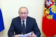 Alarmante crítica de Putin a rusos que se oponen a la guerra