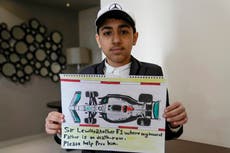 F1: Hijo de sentenciado a muerte pide ayuda a Lewis Hamilton