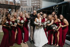 Tom Hanks se cuela en las fotos de boda de una novia en Pittsburgh