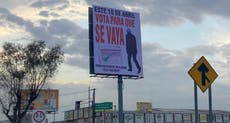 “Vota para que se vaya”; aparecen anuncios en contra del presidente de México