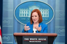 La secretaria de prensa de la Casa Blanca, Jen Psaki, da positivo a covid-19