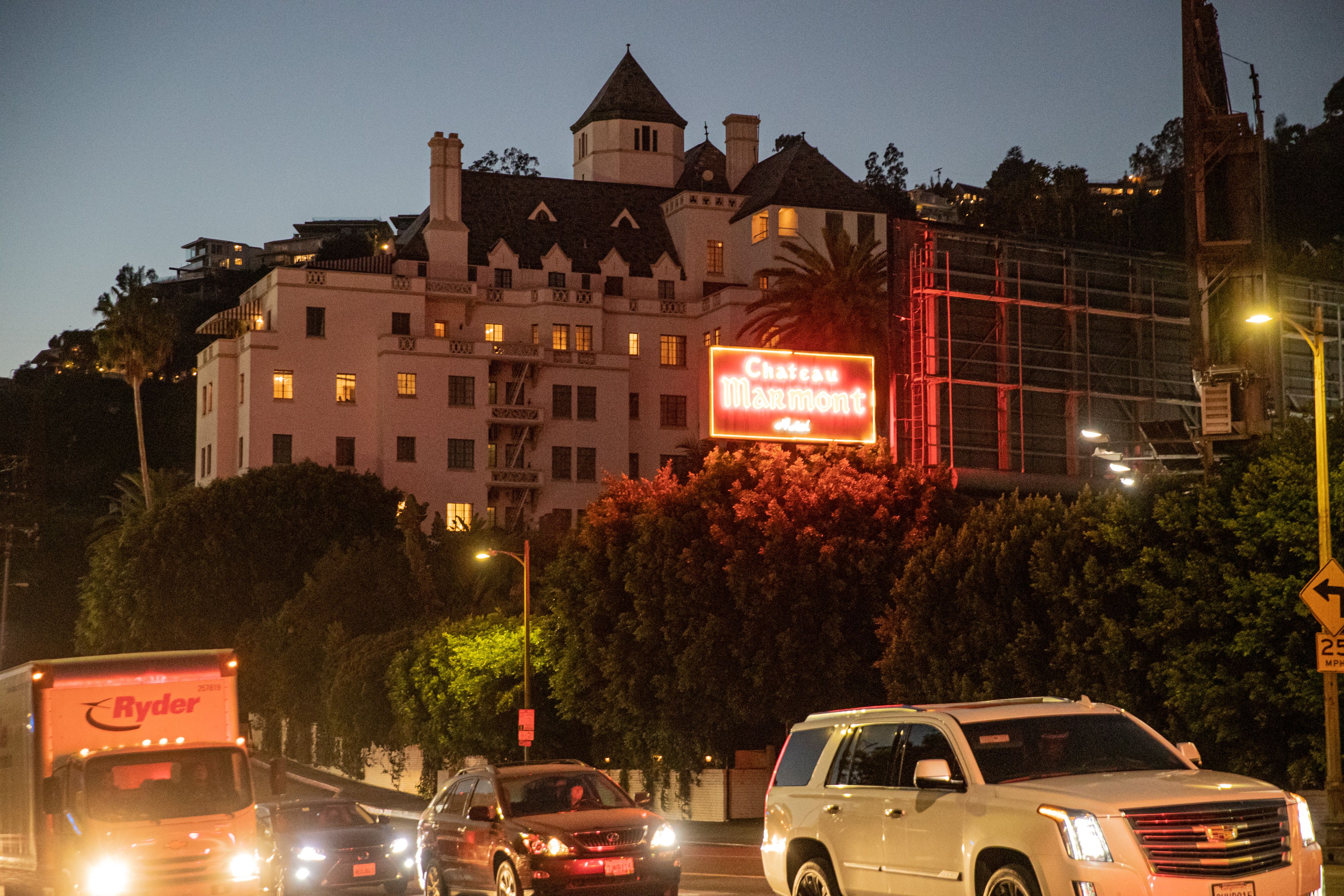Chateau Marmont en West Hollywood