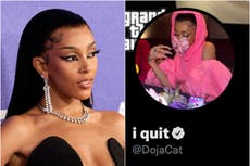 Doja Cat dice que dejará la música: “Esta mi**** no es para mí, así que me voy”