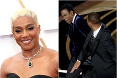 Tiffany Haddish afirma que la bofetada a Chris Rock fue “lo más hermoso que he visto en la vida”