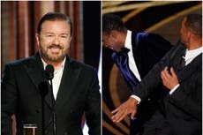 Ricky Gervais habla sobre drama de Will Smith en los Óscar y comparte broma de ‘The Office’ sobre la alopecia
