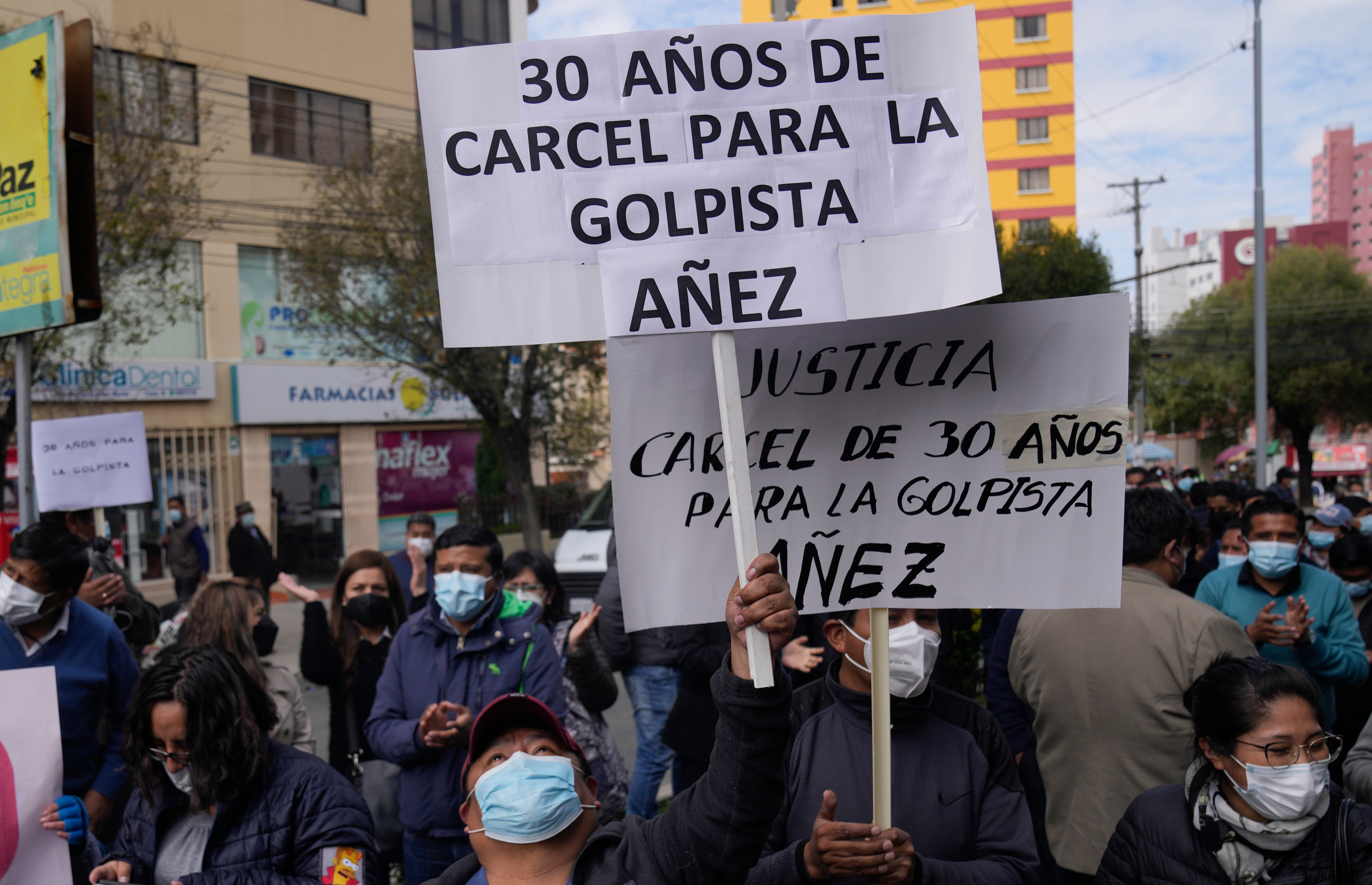 BOLIVIA-EXPRESIDENTA JUICIO