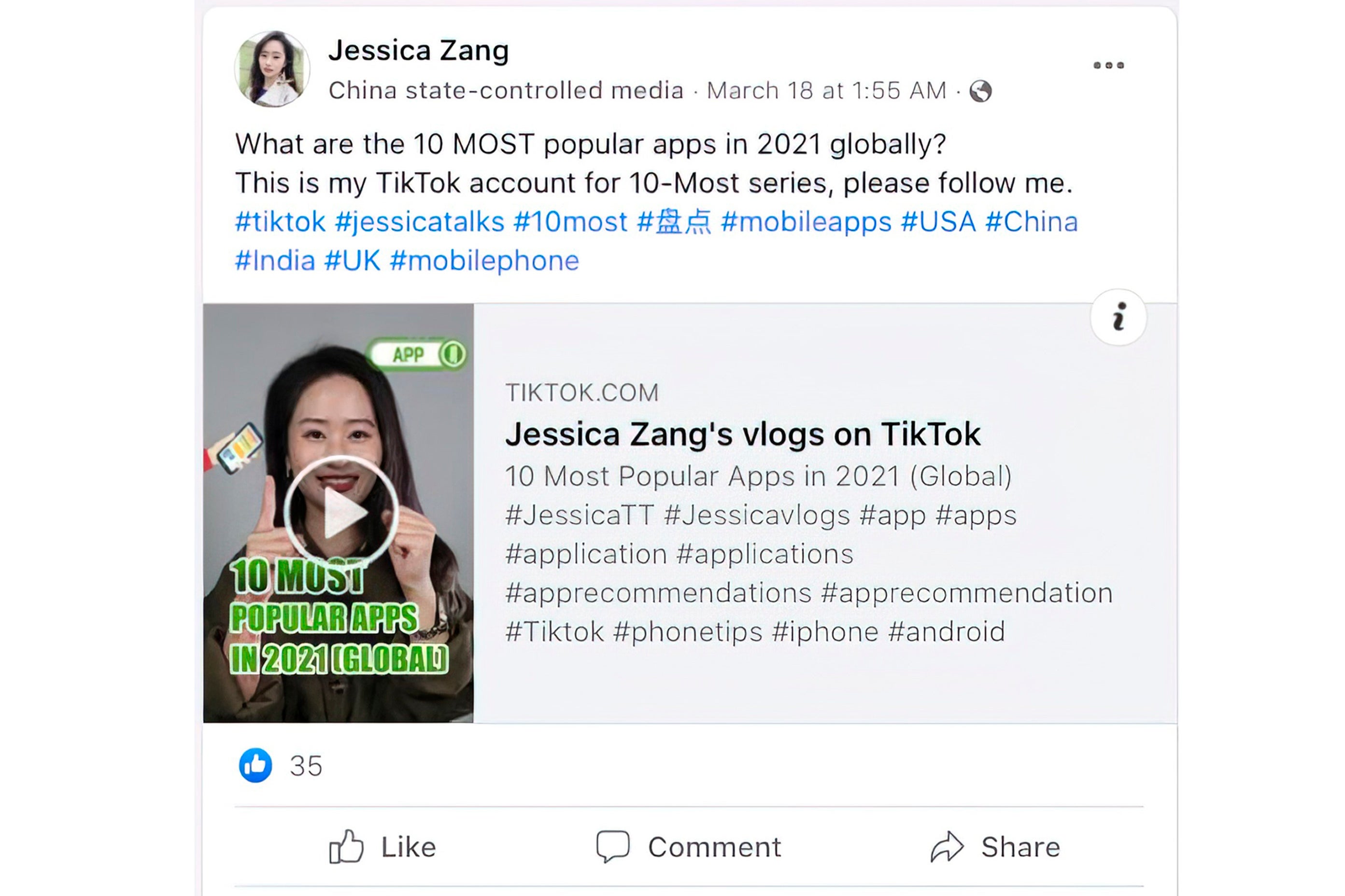 REDES SOCIALES PROPAGANDA CHINA