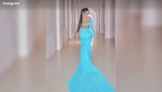 Premios Óscar: Así se vistió Kim Kardashian para la fiesta de Vanity Fair