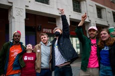 Empleados de Amazon declaran victoria con primer sindicato estadounidense en la historia de la empresa