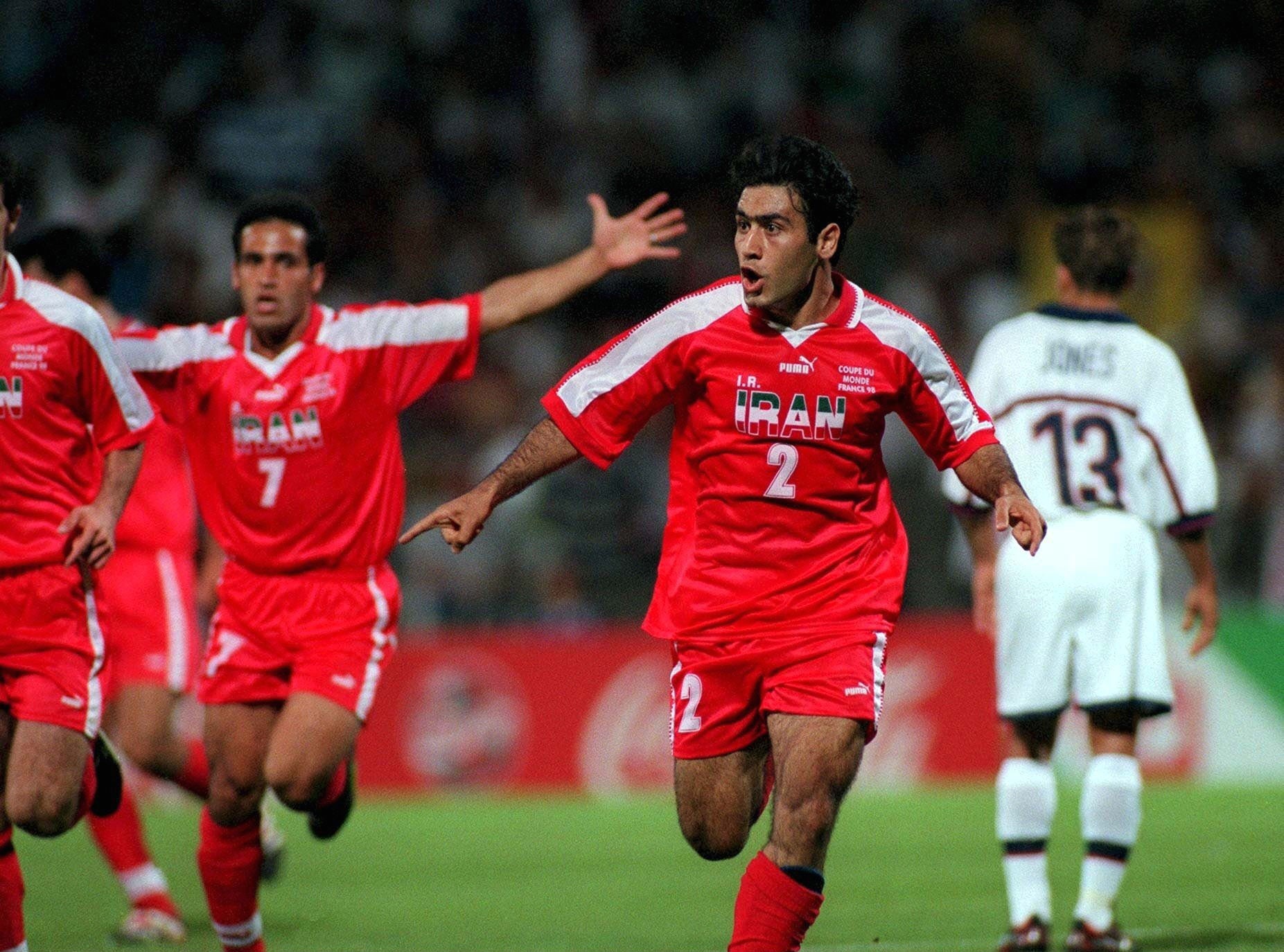 Irán venció de manera memorable a EE.UU. en la Copa del Mundo de 1998