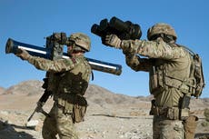 Un misil británico derriba por primera vez un helicóptero ruso en Ucrania, según un reporte