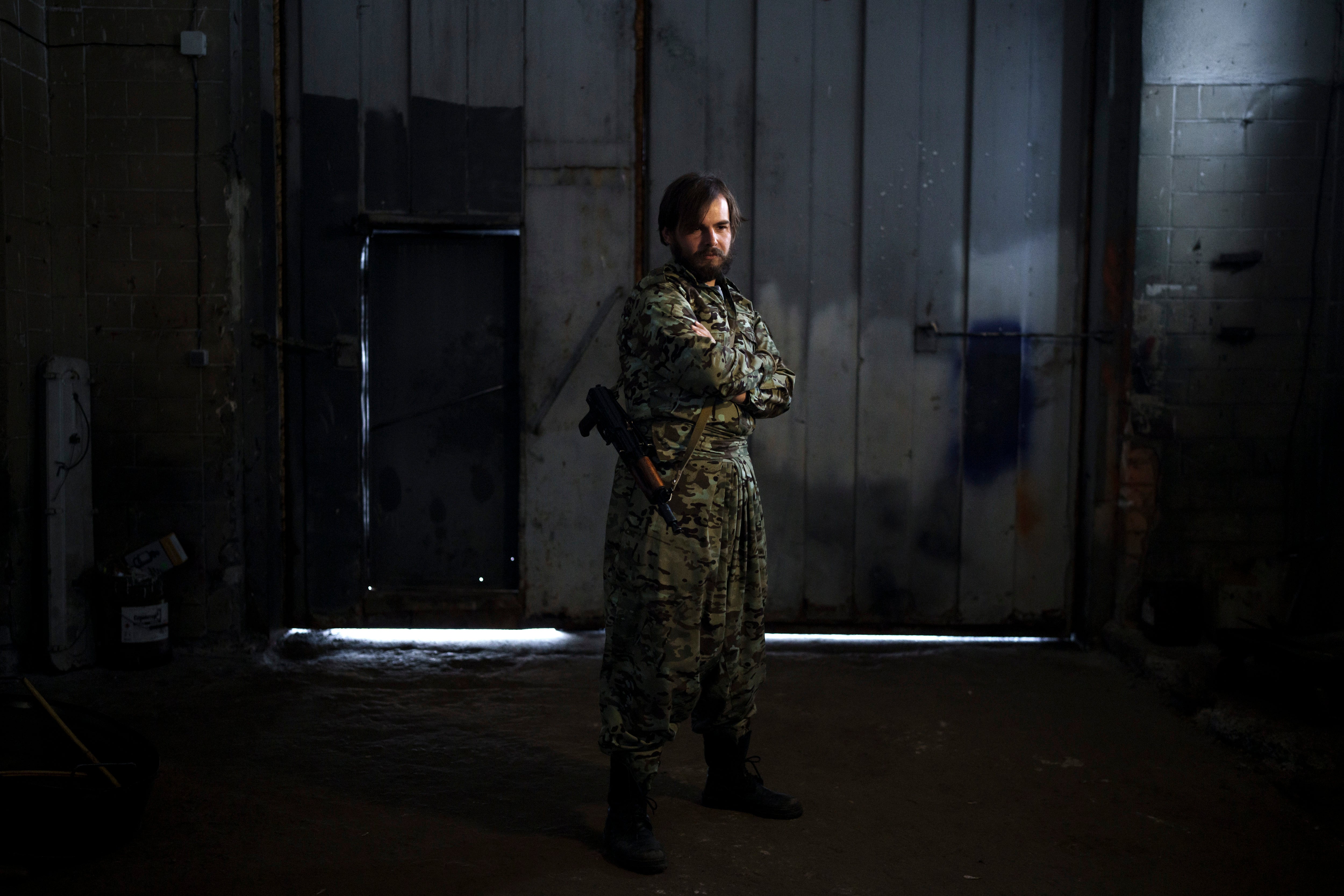 REP-GEN UCRANIA-GUERRA VOLUNTARIOS-FOTOS