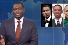 SNL: Michael Che se burla de Will Smith y Jada Pinkett Smith por la bofetada en los Óscar