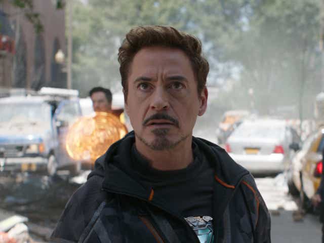 Robert Downey Jr en 'Vengadores: Infinity War'