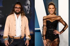 Jason Momoa desmiente rumor de que sale con Kate Beckinsale luego de darle su abrigo en la fiesta de los Oscar