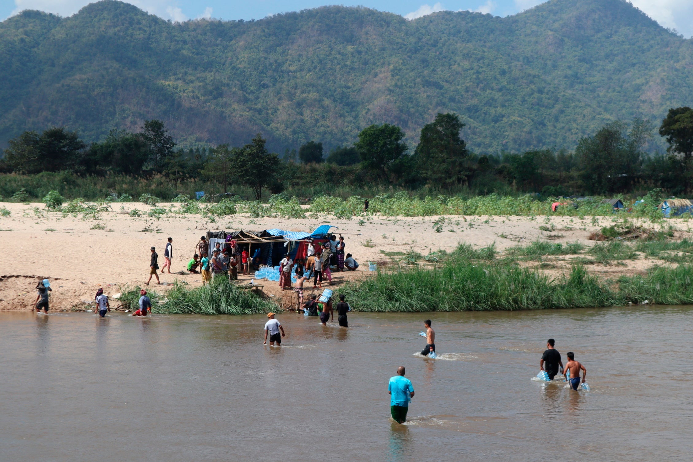 MYANMAR TAILANDIA REFUGIADOS
