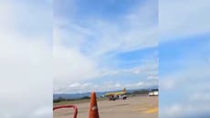 Avión se parte en dos tras aterrizar en aeropuerto de Costa Rica