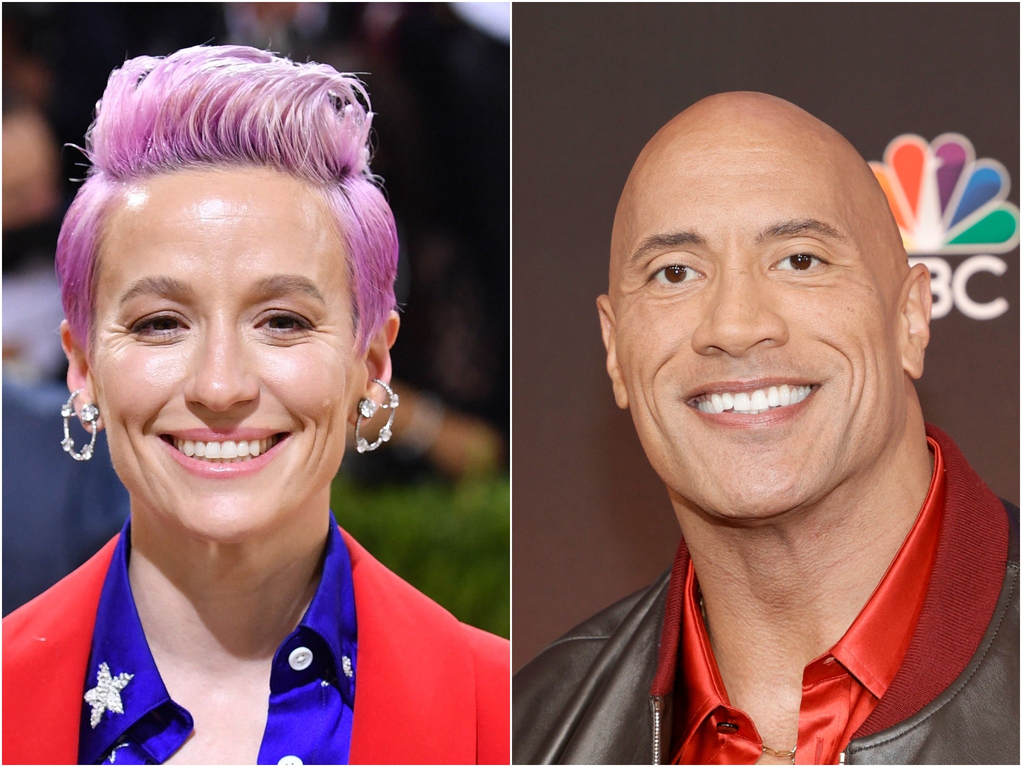 Megan Rapinoe amenaza a Dwayne Johnson con acciones legales por el nuevo logo de la XFL