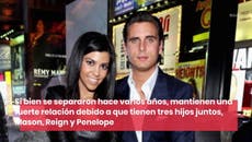 Scott Disick junto a su novia nueva, en la alfombra roja de “The Kardashians” de Hulu