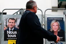 Macron confía en ganar elección a pesar de avances de Le Pen
