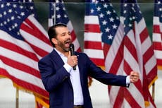 Acusan a Donald Trump Jr. de “criminalidad traicionera” por mensajes sobre las elecciones de 2020