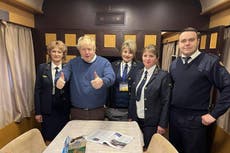 ¿Cómo llegó Boris Johnson a Kyiv? El primer ministro realizó un viaje secreto en tren a Ucrania