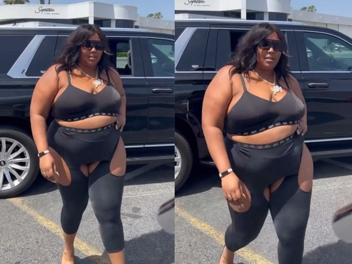 Lizzo presenta leggings de su nueva marca de ropa moldeadora y