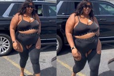 Lizzo presenta leggings de su nueva marca de ropa moldeadora y emociona a fans
