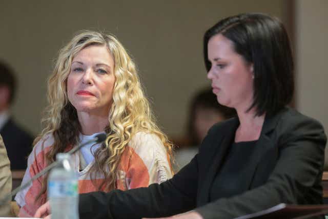 <p>Lori Vallow durante una comparecencia ante la corte </p>