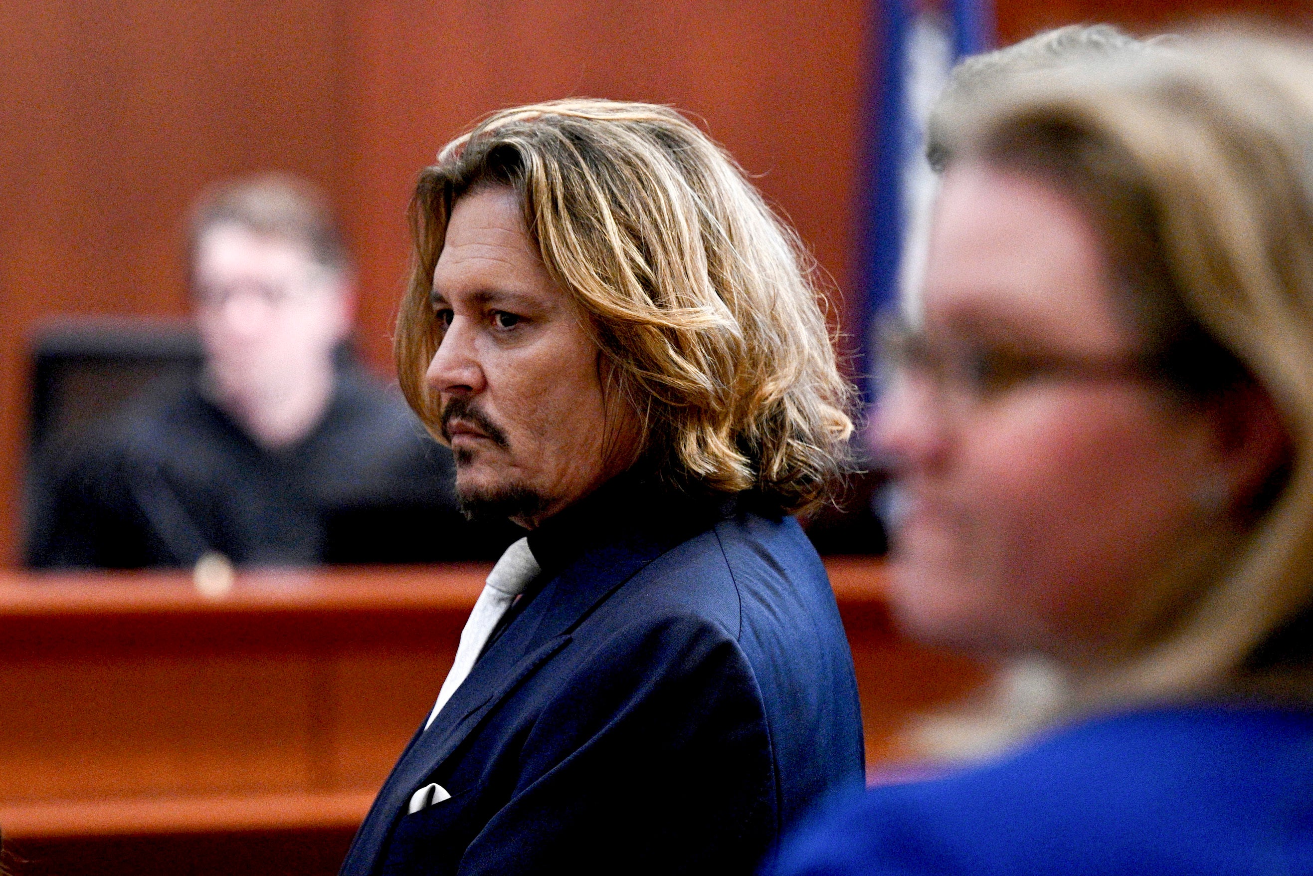 Johnny Depp en el tribunal
