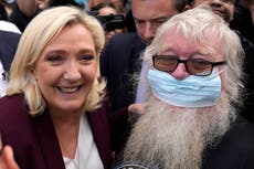 Programa satírico, campo de batalla en elección francesa