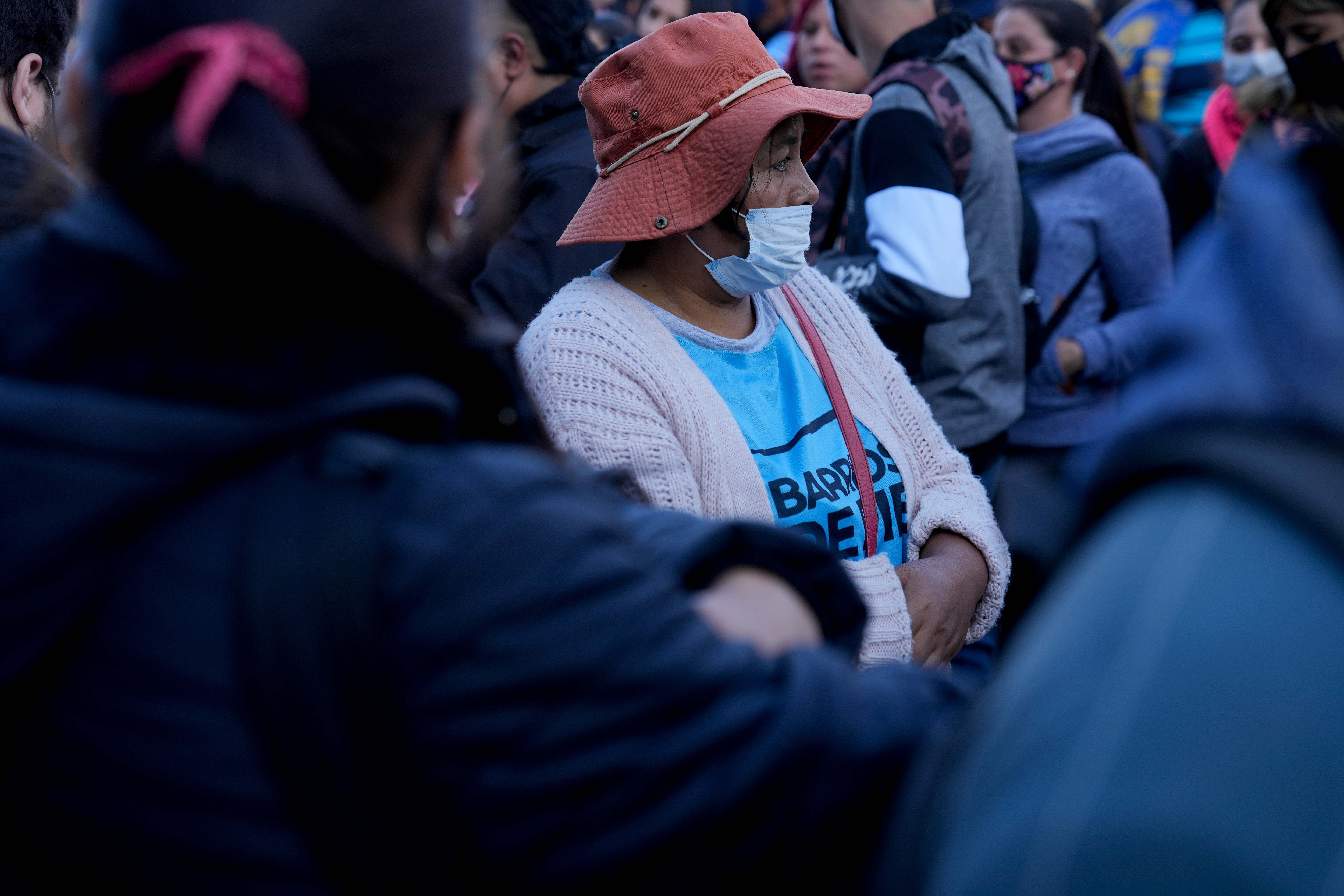 ARGENTINA-TRANSPORTISTAS PARO