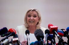 Le Pen pide que Francia no envíe más armas a Ucrania